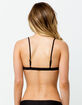 FULL TILT Fixed Triangle Black Bikini Top image number 2