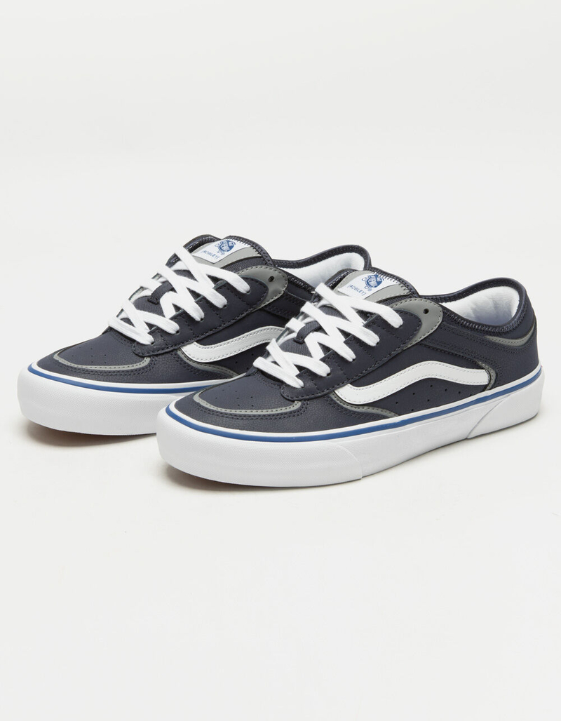 VANS Rowley Navy Skate Shoes image number 0