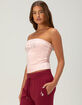 BABY PHAT Womens Tube Top image number 3