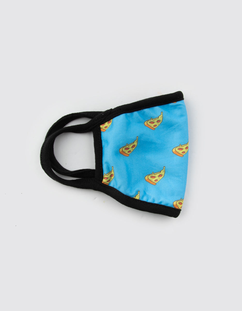 Pizza Print Fashion Face Mask image number 1