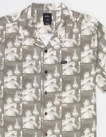 RVCA x Ali Float Sting Mens Button Up Shirt Alternative Image