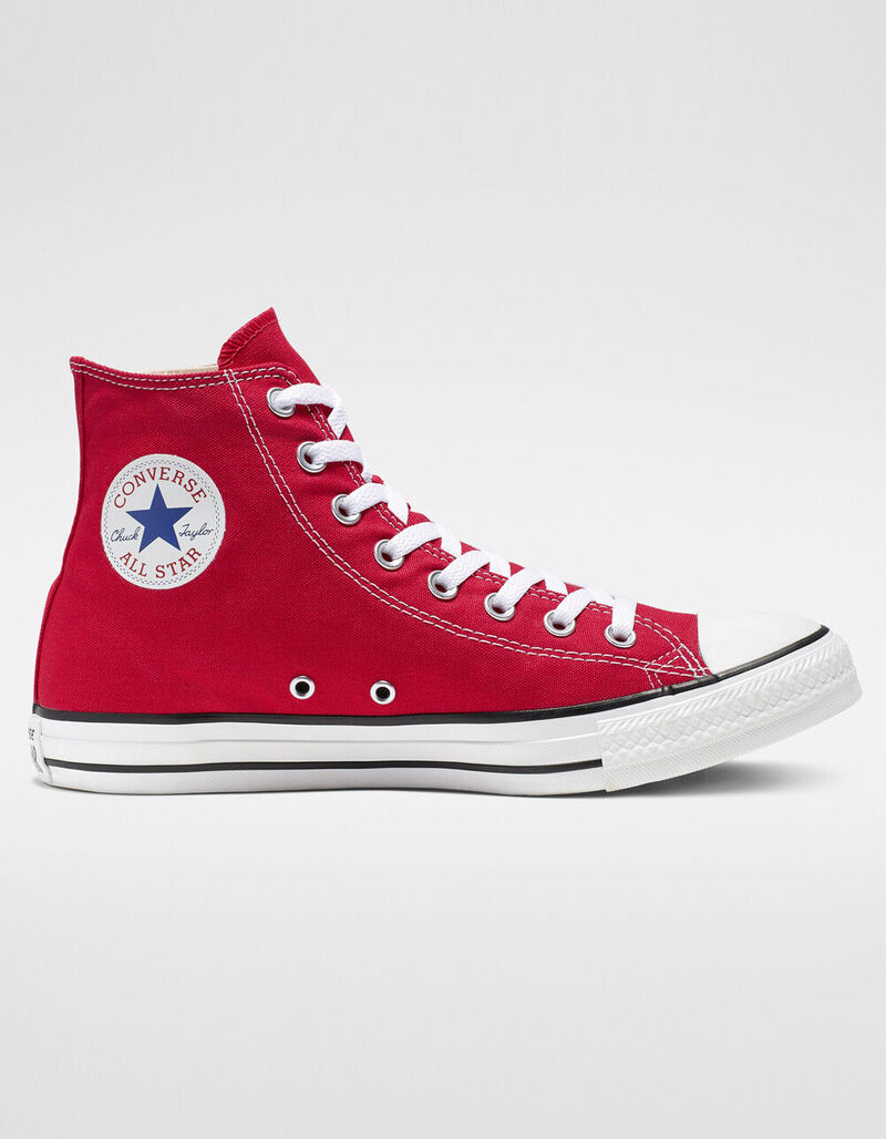 CONVERSE Chuck Taylor All Star High Top Shoes - RED - 159471300