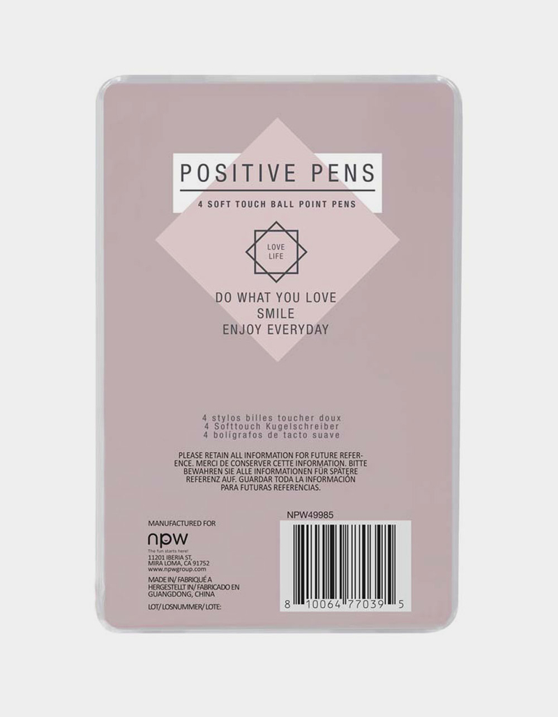 Positive Pens - 4 Pack image number 2