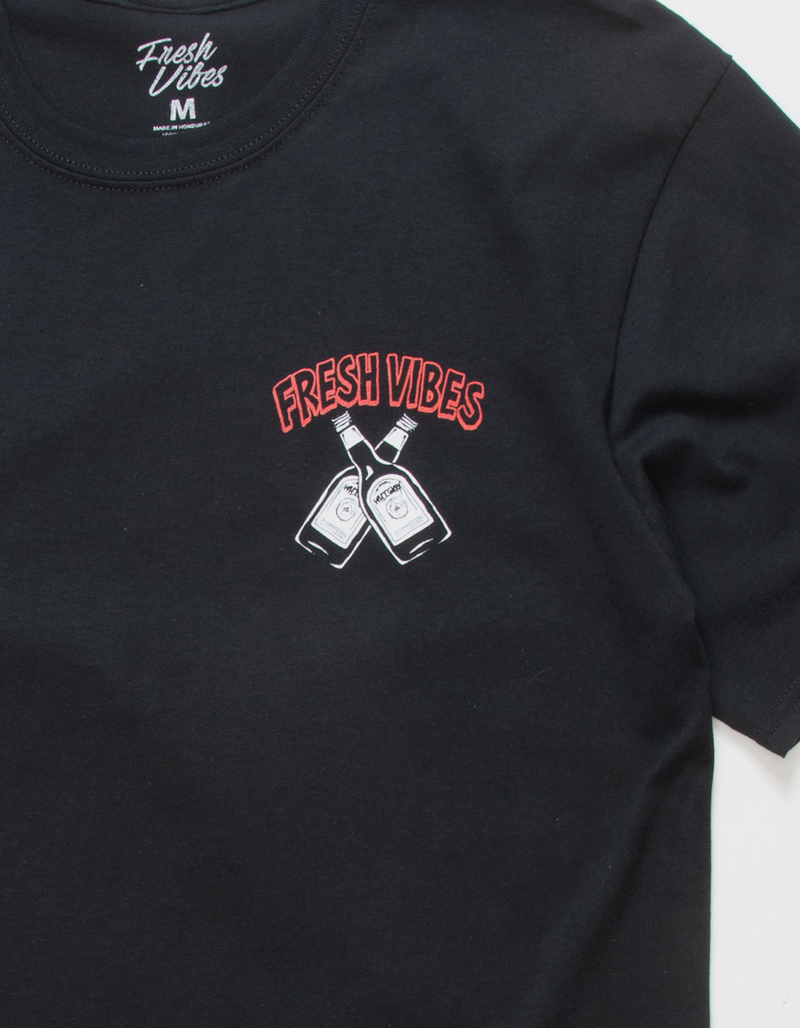 FRESH VIBES Life Behind Bars Mens Tee image number 3