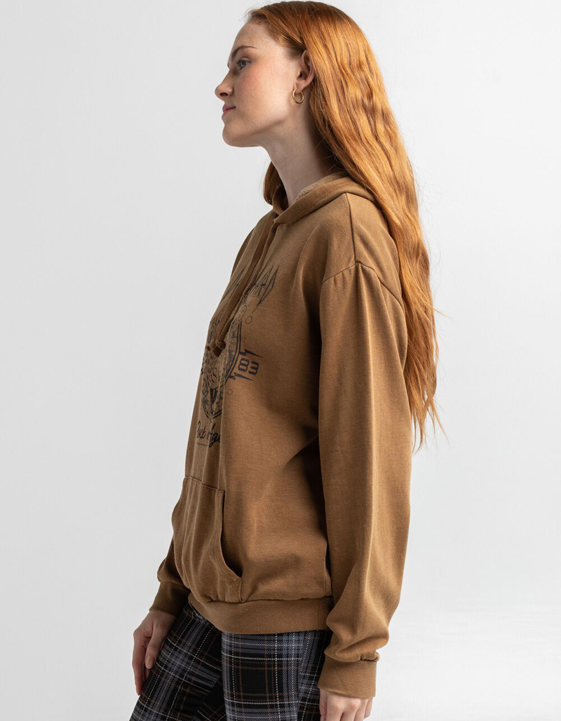 THE VINYL ICONS Def Leppard Womens Oversized Hoodie image number 1