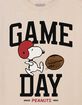 PEANUTS Game Day Football Unisex Kids Tee image number 2
