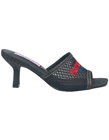 TRUE RELIGION Coi Mesh Slip-On Womens Heels Alternative Image
