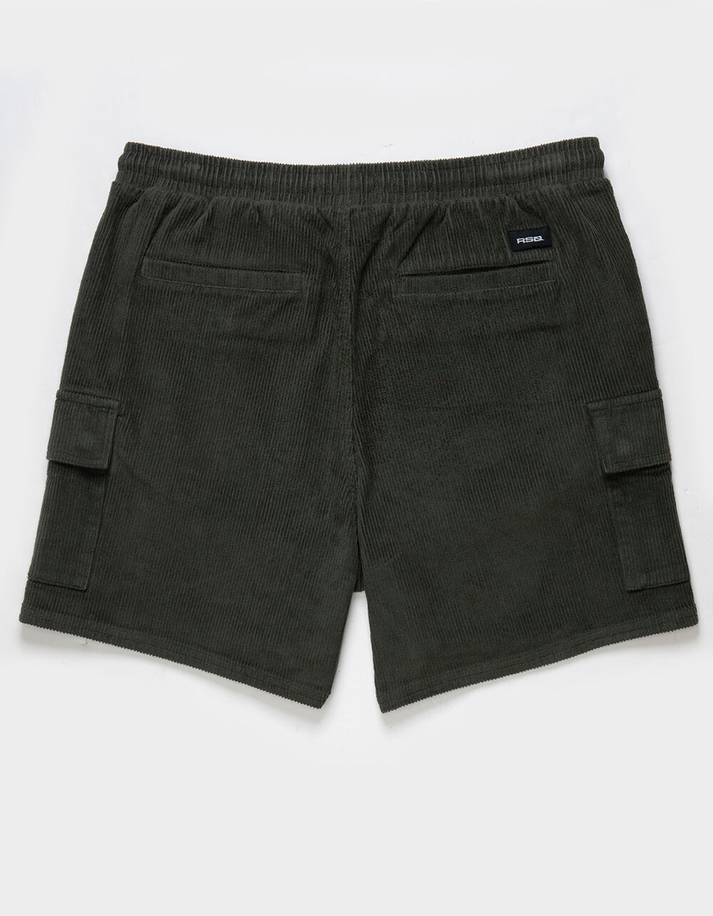 RSQ Mens Cord Cargo Pull On Shorts - DK GREEN | Tillys