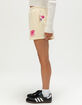 MALIBU SKYYE Pink Womens Sweat Shorts image number 4