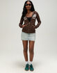 MADDEN GIRL California Womens Zip-Up Hoodie image number 4