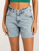LEE Loose Cut off Rider Womens Denim Shorts image number 2