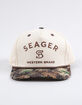 SEAGER Branded Snapback Hat image number 2