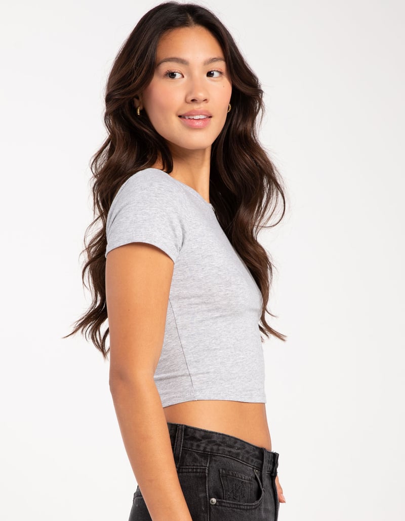 TILLYS Womens Baby Tee image number 1