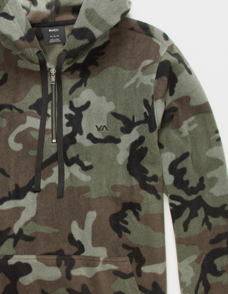 RVCA 1/4 Zip Yukon Mens Hoodie image number 1