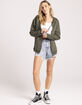 TILLYS Womens Oversized Zip-Up Hoodie image number 1
