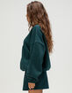 FULL TILT LA Patchwork Womens Crewneck Sweatshirt image number 4