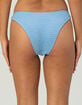 DAMSEL Texture High Leg Bikini Bottoms image number 4