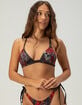AFFLICTION Crimson Temple Triangle Bikini Top image number 1