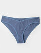 FULL TILT Ribbed Deep Sea Panties image number 1