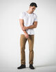 RSQ London Mens Skinny Stretch Twill Pants image number 1