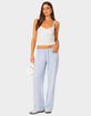 EDIKTED Amilia Lace Trim Tank Top image number 5