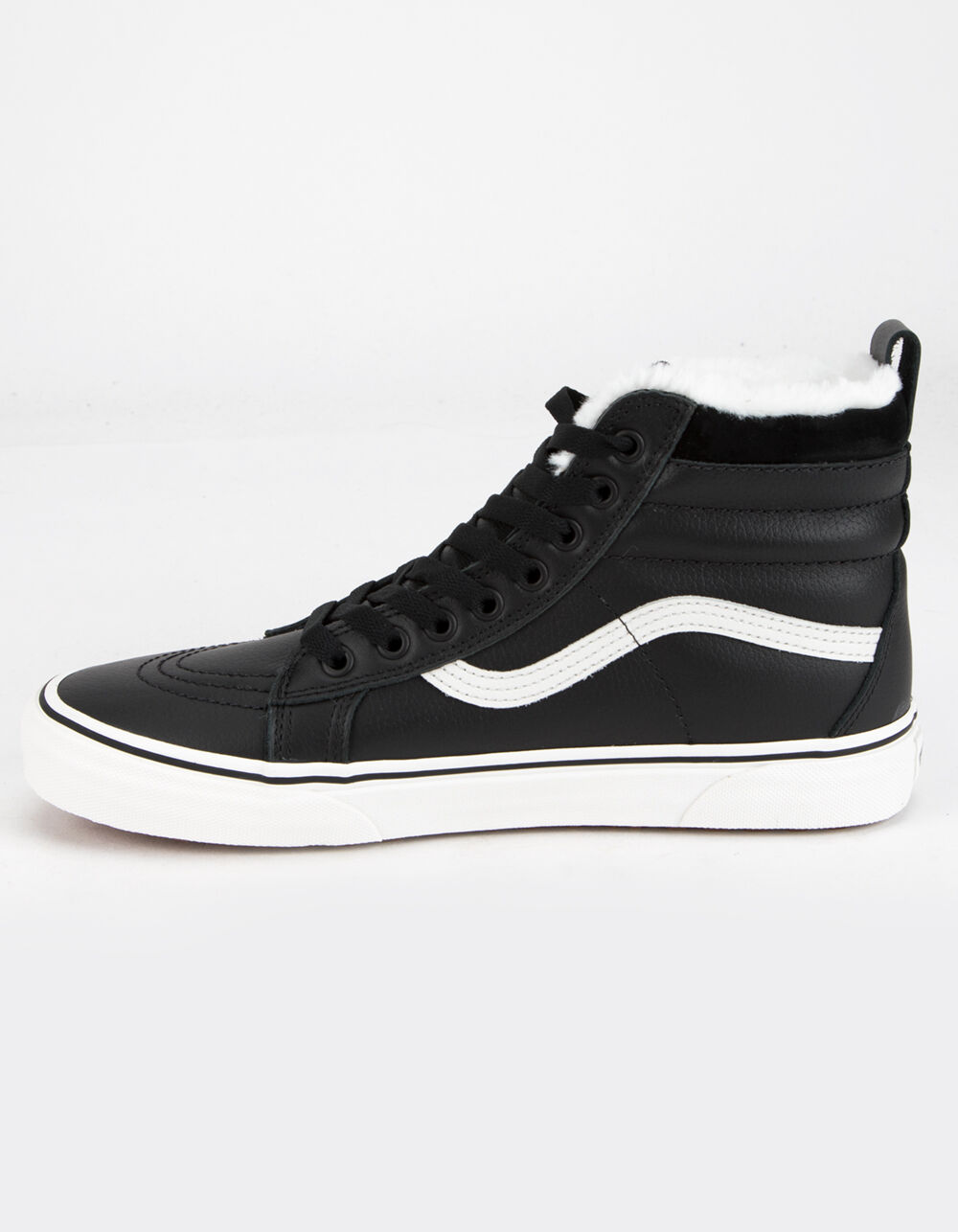 VANS Sk8-Hi MTE Leather Mens Black 
