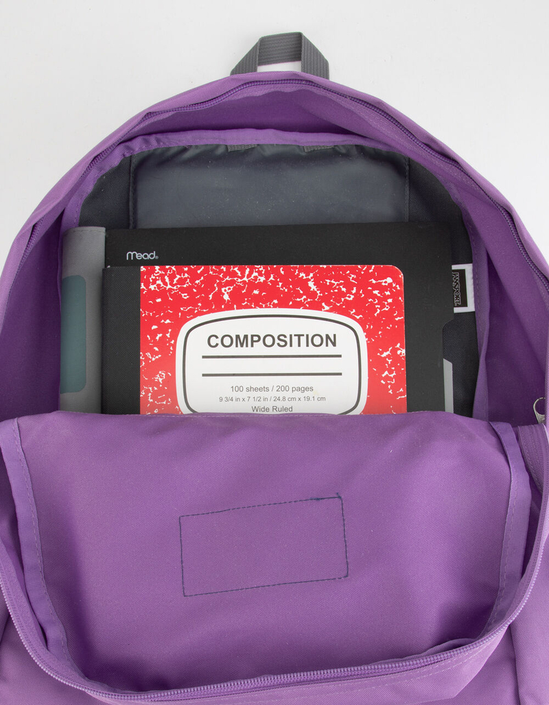 JANSPORT SuperBreak Vivid Lilac Purple Backpack image number 3