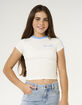 RIP CURL Sunshine Fitted Girls Tee image number 2