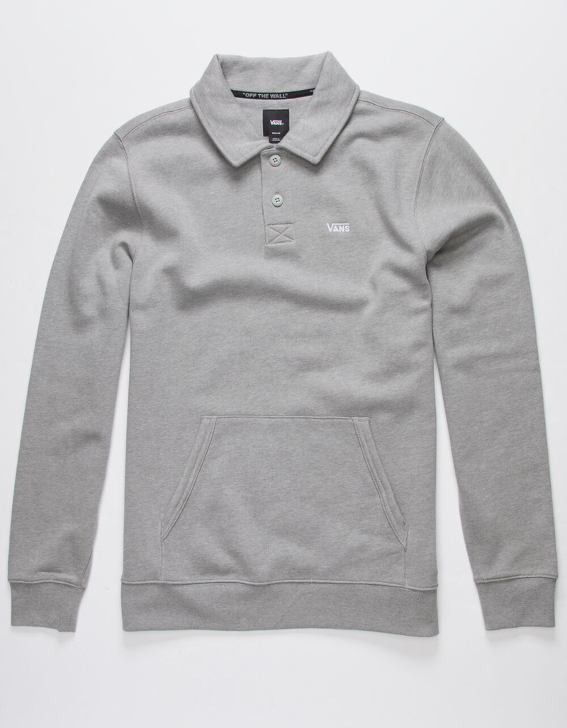 VANS Not Preppy Mens Fleece Polo Shirt image number 0