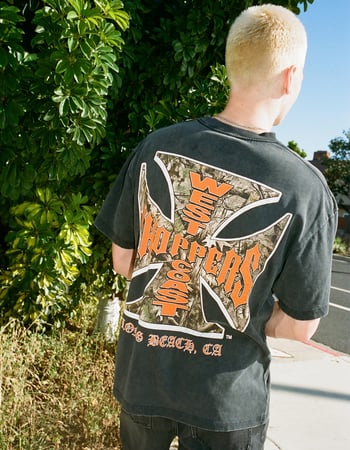 WEST COAST CHOPPERS Camo Fill Mens Boxy Tee Primary Image