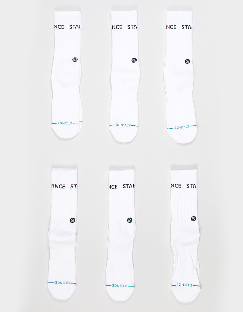 STANCE Origin 6 Pack Mens Crew Socks image number 0