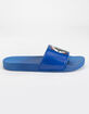 CROSS COLOURS Snoop Dogg Mens Blue Slide Sandals image number 2