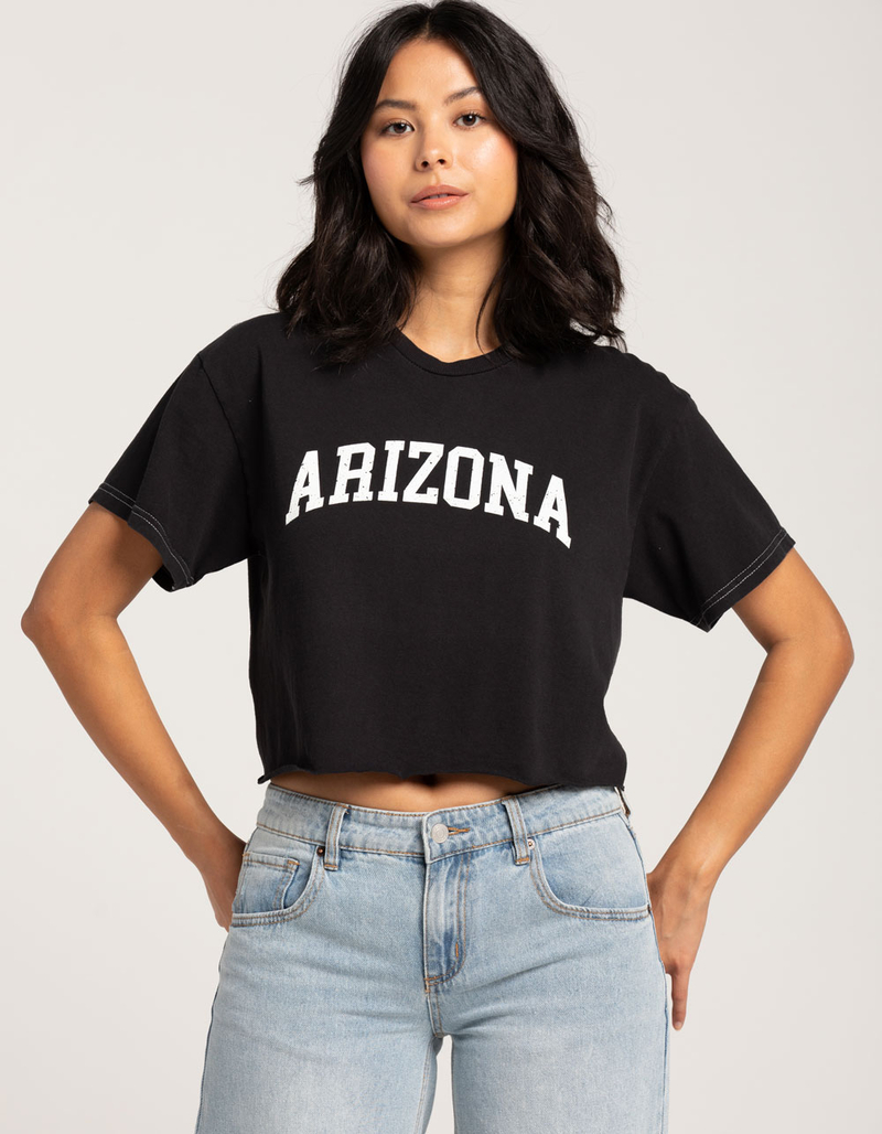 FULL TILT Arizona Womens Crop Tee image number 0