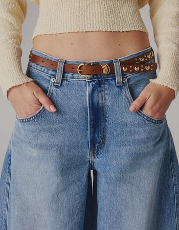 Harlow 2 Pack Stud Belts Alternative Image