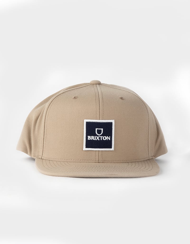 BRIXTON Alpha Square MP Mens Snapback Hat image number 0