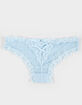 FULL TILT Polka Dot Lace Trim Bikini Panties image number 2