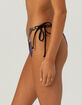 AFFLICTION Medallion Tie Side High Leg Bikini Bottoms image number 3