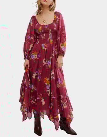 FREE PEOPLE Morning Glory Womens Maxi Dress Primary Image