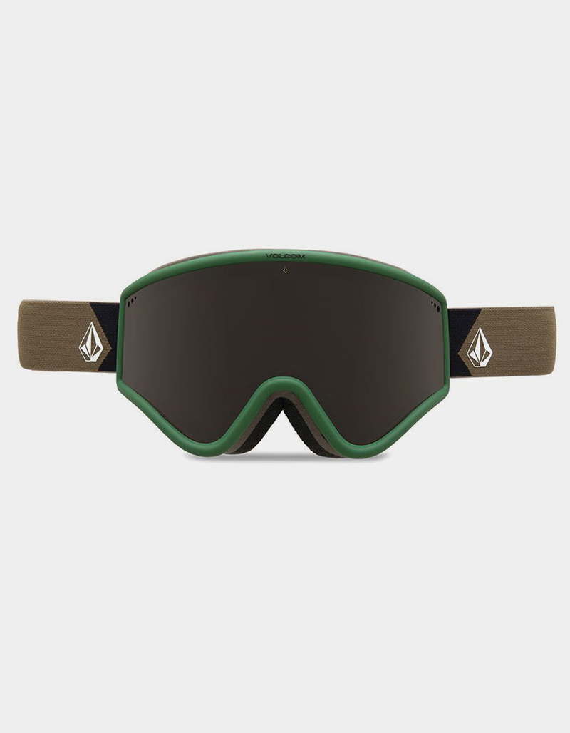 VOLCOM Yae Snow Goggle - Dark Teek Forest Green / Bronze image number 1