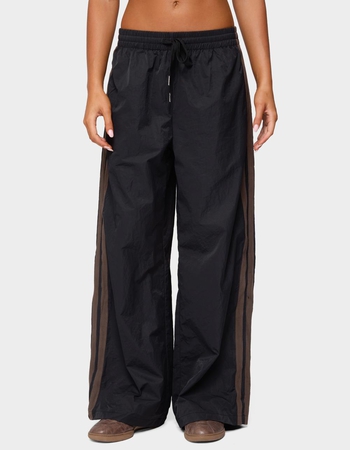 EDIKTED Kieran Stripey Nylon Track Pants Primary Image