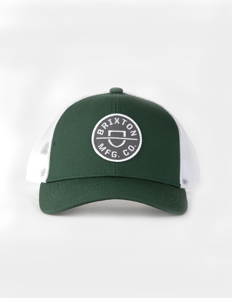 BRIXTON Crest X MP Mens Mesh Trucker Hat image number 0