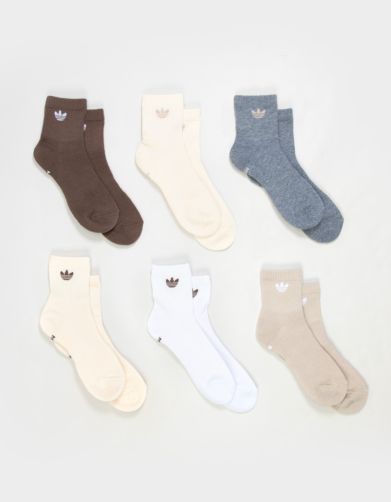 ADIDAS Originals 6 Pack Cushioned Quarter Socks image number 0
