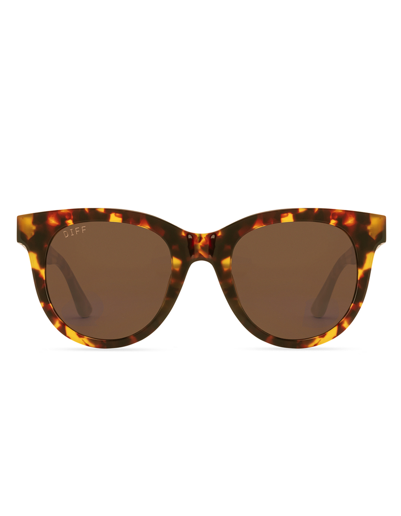 DIFF EYEWEAR Shay Amber Tortoise Sunglasses image number 1