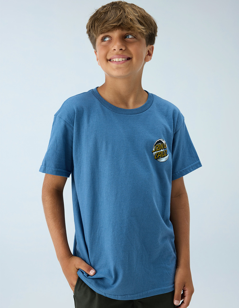 SANTA CRUZ Wave Dot Boys Tee image number 6