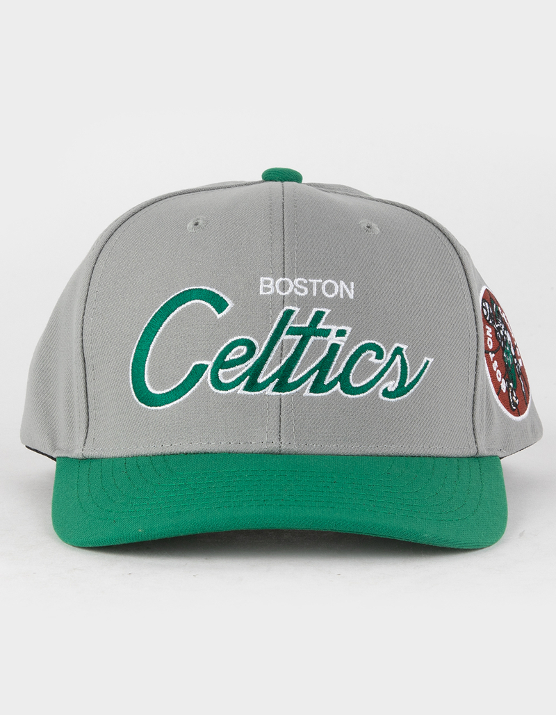 MITCHELL & NESS Team Script 2.0 Boston Celtics Snapback Hat image number 0