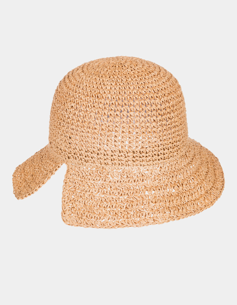 Shelly Straw Bucket Hat Natural main image 1