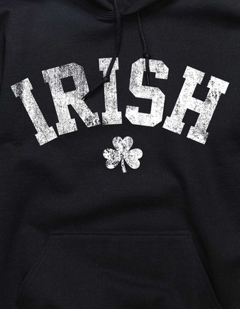 IRELAND Collegiate Irish Distressed Unisex Hoodie Alternative Image