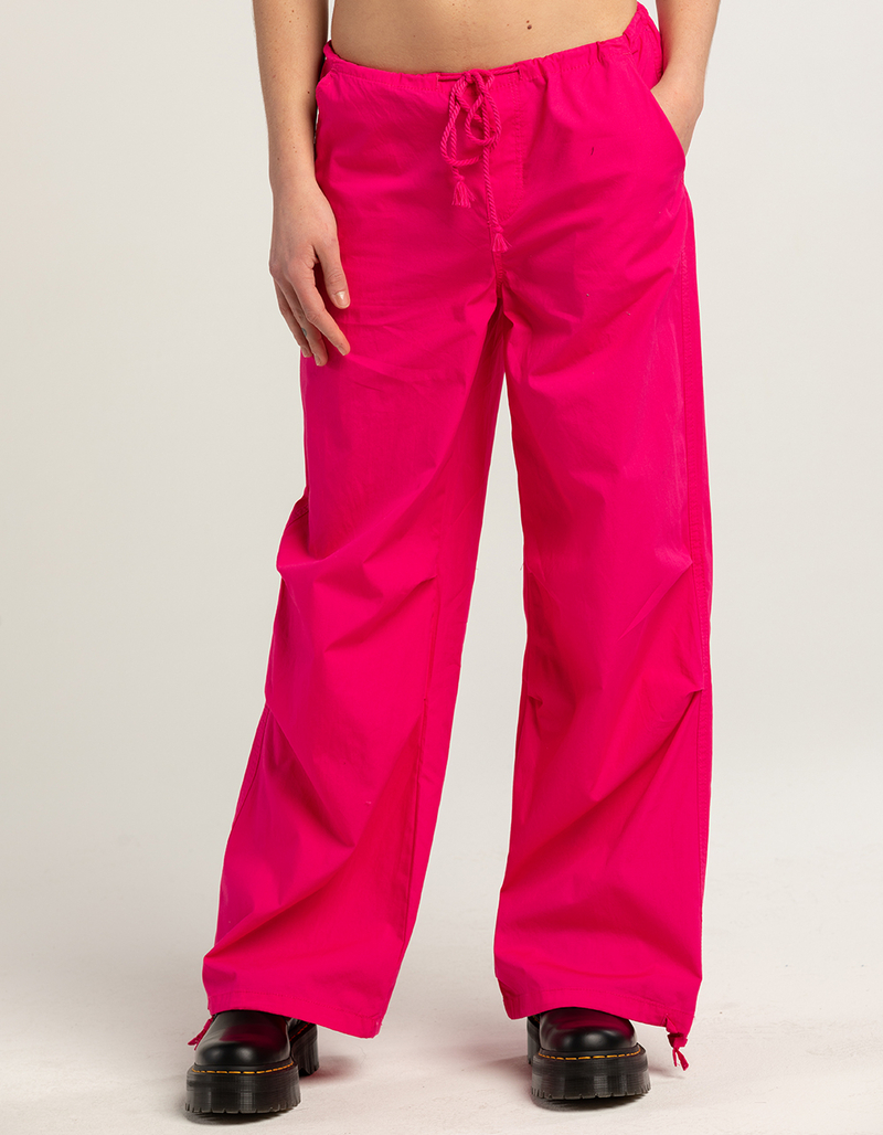 REWASH Womens Low Rise Parachute Pants image number 1