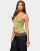 EDIKTED Vinney Strappy Bead V-Neck Top image number 2