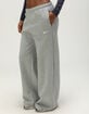 NIKE Studio Fleece Womens Mid Rise Wide Leg Pants image number 3